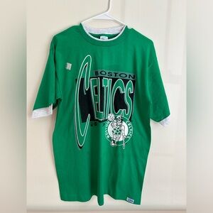 NBA (Salem) - Boston Celtics Roll Em Ups T-Shirt 1990s SZ Large. NWOT